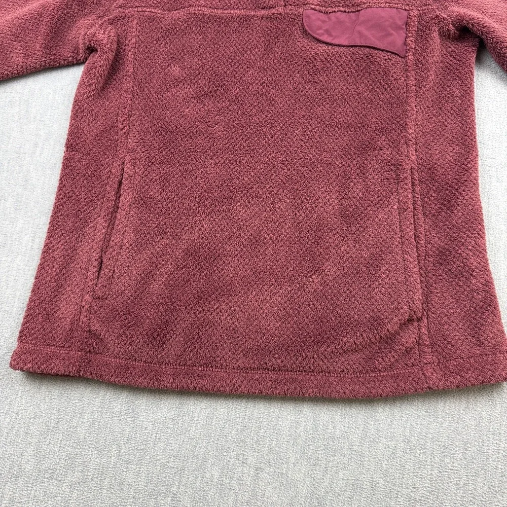 Patagonia Sweater Womens Small Red Re-Tool Snap-T Pullover Fleece Polartec 25443